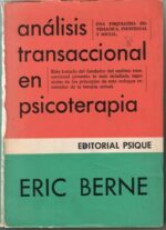 ANÁLISIS TRANSACCIONAL EN PSICOTERAPIA